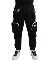 Dolce & Gabbana Black Nylon Cargo Jogger Men Sweatpants Pants -   -  Dolce & Gabbana.